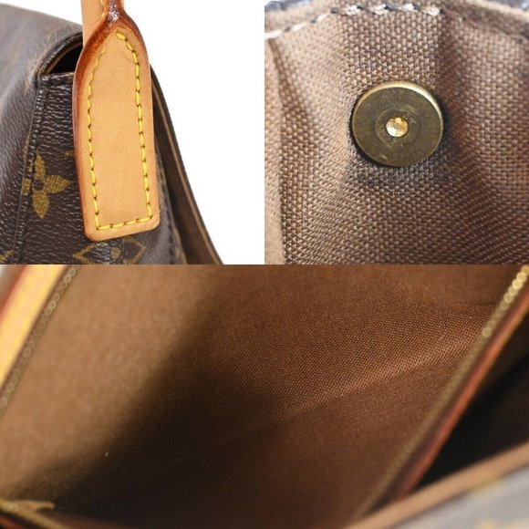 LOUIS VUITTON Mini Looping Hand Bag Monogram Leather Brown France - Picture 4 of 15